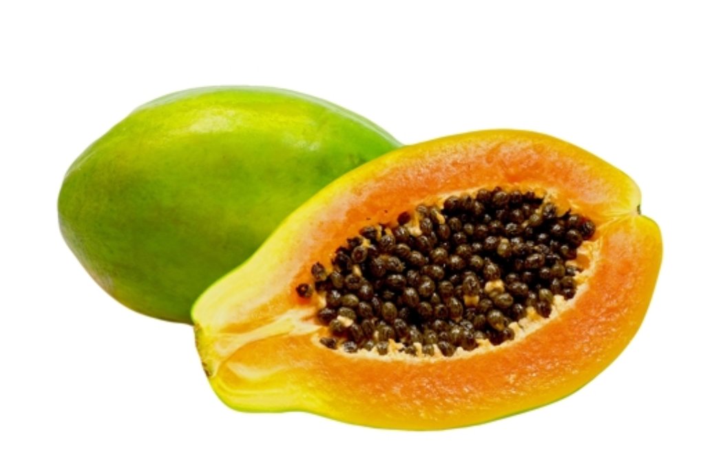 0,3 Gramm Fructose und 0,9 Gramm Glucose auf 100 Gramm Papaya