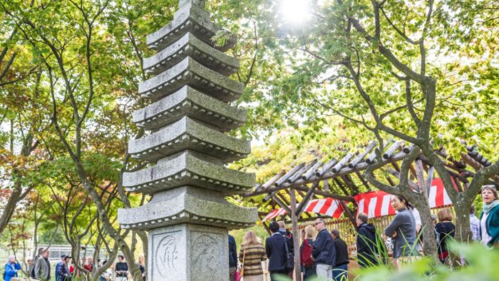 Japangarten im Schlossgarten wiedereröffnet