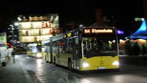 Auch in der Nacht auf Ostersonntag sind die Nachtbusse zu den üblichen Zeiten unterwegs. Foto: Rudel//Regenscheit