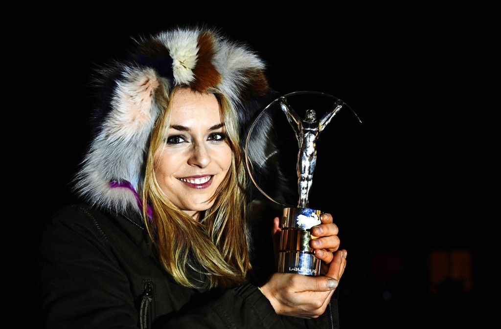 Skistar Lindsey Vonn erhielt den Laureus Award im Jahr 2011.