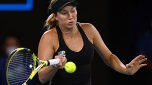 Danielle Collins hat bei den Australian Open für eine Überraschung gesorgt. Foto: AFP/AARON FRANCIS
