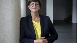 Saskia Esken ist die Spitzenkandidatin der SPD in Baden-Württemberg. Sie kandidiert für den Wahlkreis Calw/Freudenstadt. Foto: Lichtgut/Julian Rettig