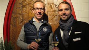 Ein Brüderpaar startet durch: Hansjörg und Matthias Aldinger  machen laut „Vinum“ den besten je erzeugten Lemberger und haben beim „Gault Millau“ die fünfte Traube ergattert Foto:  