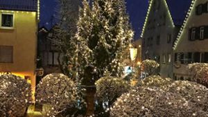 Die Beleuchtung gehört für viele zur Adventszeit dazu. Foto: Stadt Steinheim