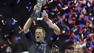 „Der Größte aller Zeiten“: Patriots-Quarterback Tom Brady Foto: AP