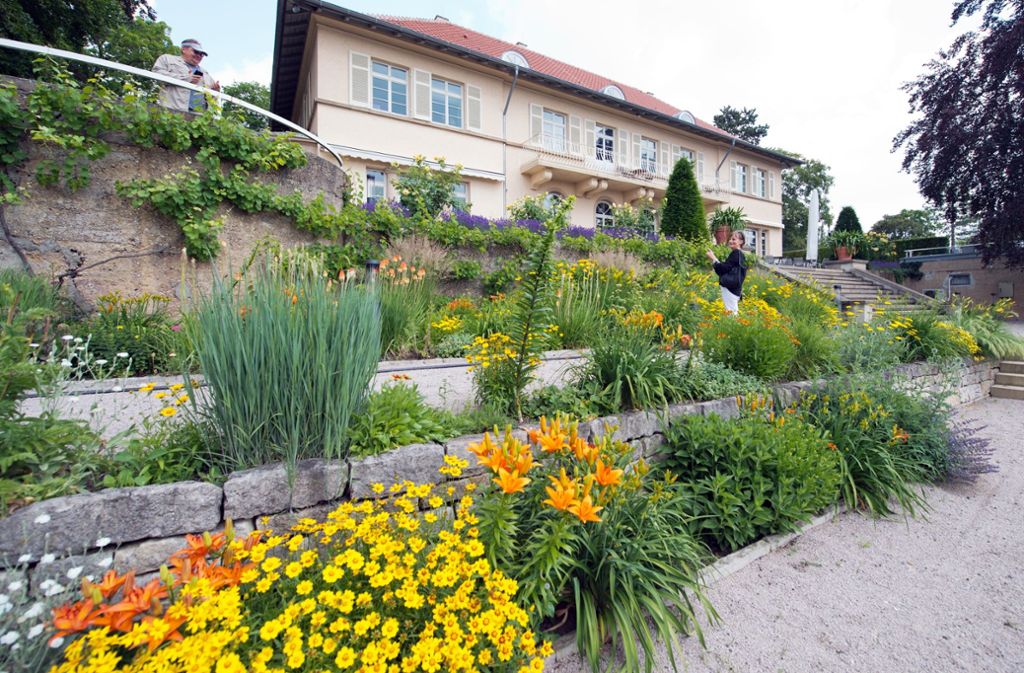 Am vergangenen Samstag war erstmals auch die Gartenanlage um die Villa Clay für Besucher geöffnet.