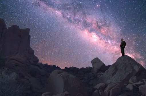 Ein Mann betrachtet den nächtlichen Sternenhimmel. Es ist ein Blick auf die Geburtsstätte seiner eigenen Existenz. Foto: obs/Fox Inobs/Fox International Channels/Seth Reed