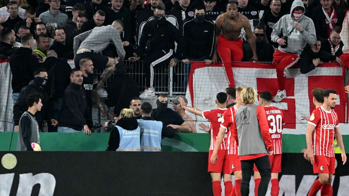 DFB-Pokal: Freiburger Fans sorgen für Skandal – jetzt drohen heftige Strafen