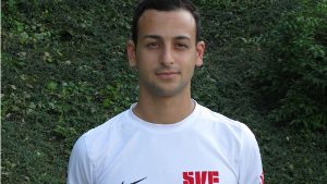 Giuseppe Saltarelli, zweifacher Torschütze des SV Fellbach Foto: Robin Laure