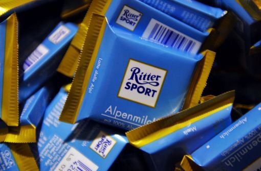 Die Schokoladenfabrik Ritter („Ritter Sport“) labt sich am sattesten Umsatz in ihrer 100-jährigen Firmengeschichte.  Foto: dapd