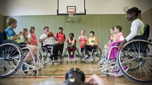 Beim Sport können Nichtbehinderte nachempfinden, wie Behinderte sich fühlen Foto: Max Kovalenko
