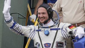 Alexander Gerst an Raumstation ISS angekommen