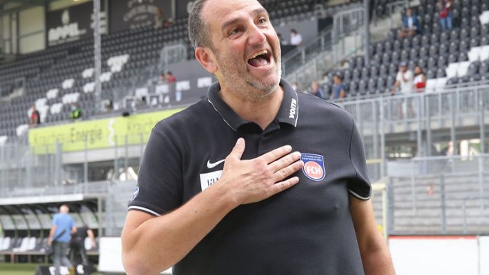 Frank Schmidt vom 1. FC Heidenheim: „Wer weiß? Vielleicht bleibe ich sogar länger als 2027“