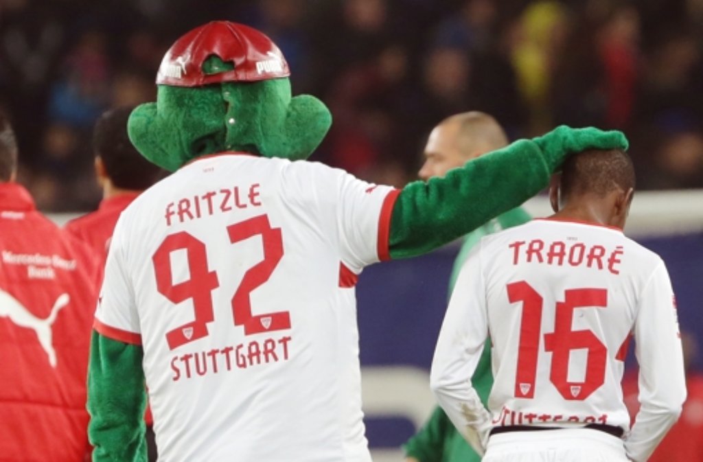 Der Vfb Hat Eine 2 0 Fuhrung Verspielt Maskottchen Fritzle