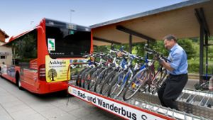 Saisonstart für Rad- und Wanderbus