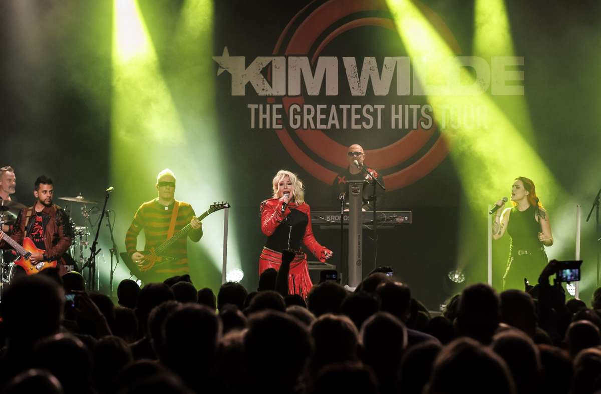 Kim Wilde begeisterte ihre Fans in der großen Halle des Wizemann. Foto: Lichtgut/Julian Rettig