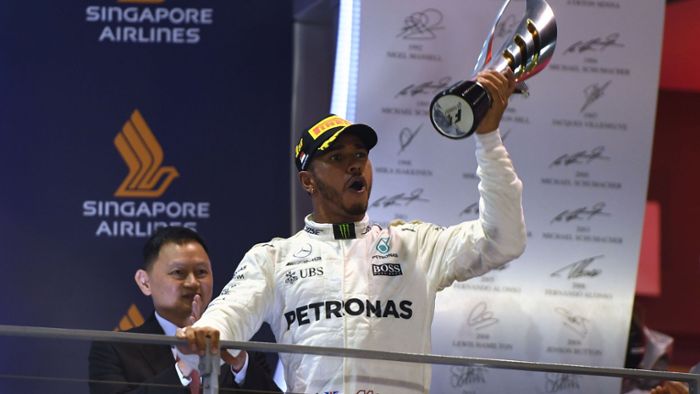 Hamilton nutzt Ferraris Crash-Desaster zum Sieg