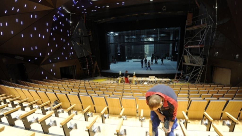 Schauspielhaus Stuttgart: Theaterpause wird zur Umbaupause: Stühle sind herausgerissen