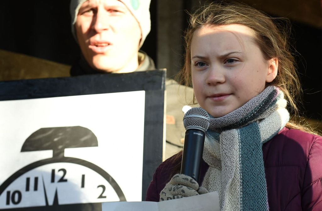 Greta Thunberg, 15, ist eine der bekanntesten Umweltaktivistinnen in Schweden. Foto: AFP