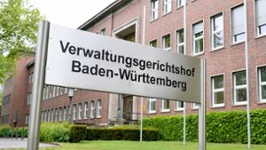 Baden-Württembergs Verwaltungsgerichtshof hat seinen Sitz in Mannheim. (Archivbild) Foto: dpa/Uwe Anspach