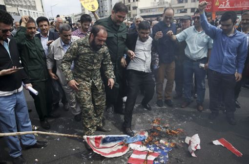Das Verhältnis zwischen Iran und USA ist bis heute schwer belastet. Foto: AP/Vahid Salemi