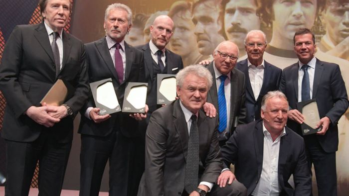 Viele Fußball-Legenden bei der Gala in Dortmund