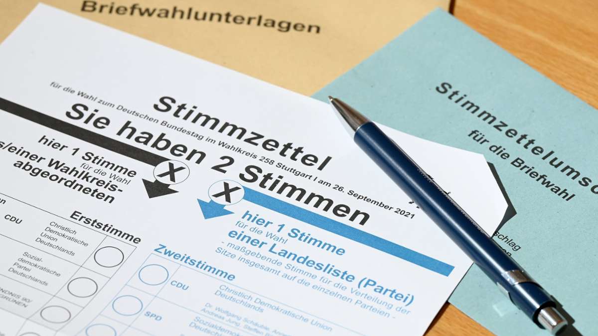Bundestagswahl 2021: So hat Alleshausen gewählt