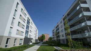 Neugebaute  Wohnungen in Giebel. Foto: Lichtgut/Max Kovalenko