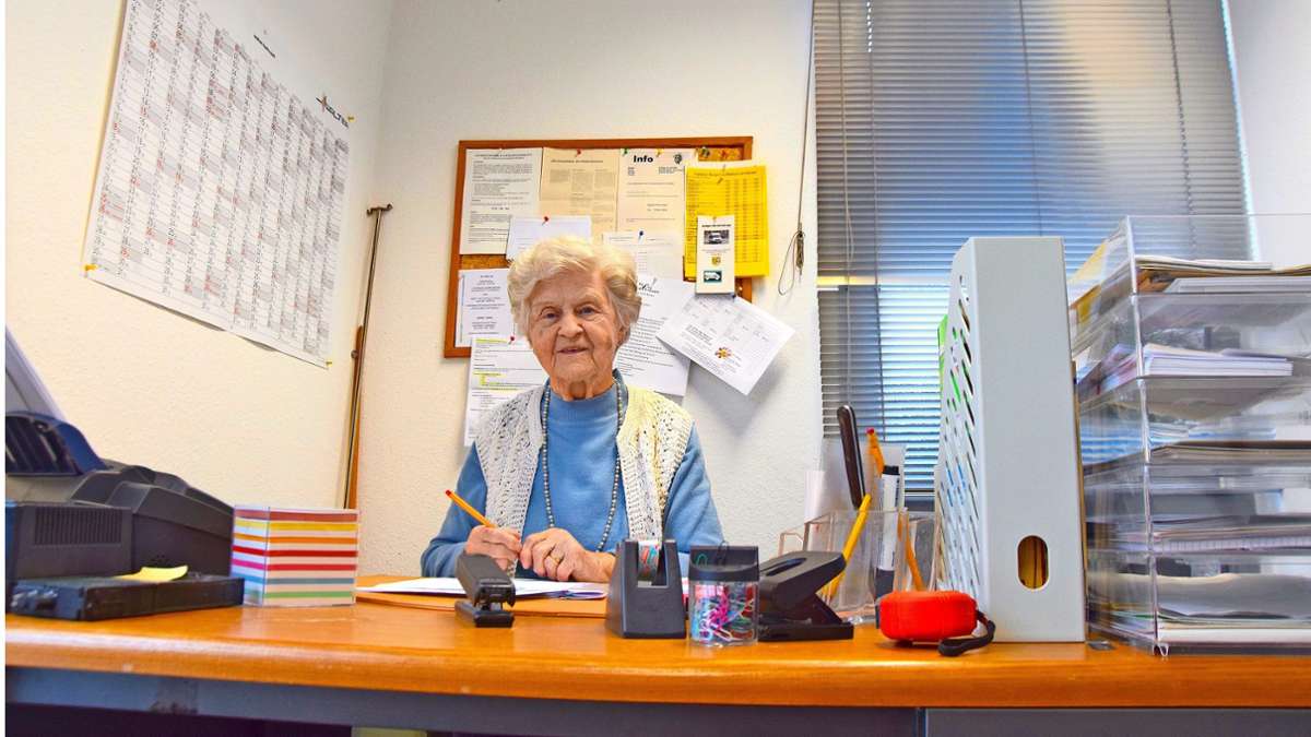 Engagiert in Marbach: Voll im Einsatz beim Roten Kreuz  – sogar noch mit 86 Jahren
