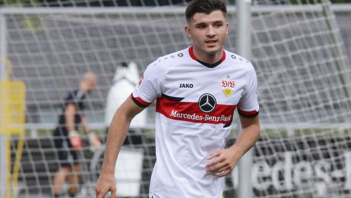 Abwehrspieler des VfB Stuttgart Antonis Aidonis wechselt zu Dynamo Dresden 