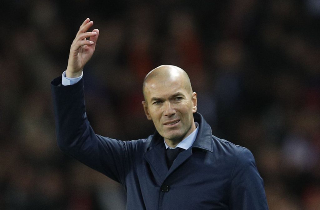Hallo, da bin ich wieder: Zinedine Zidane kehrt zu Real Madrid zurück.