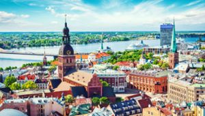 Wie sich in Riga  Moderne und Sowjetzeit verbinden