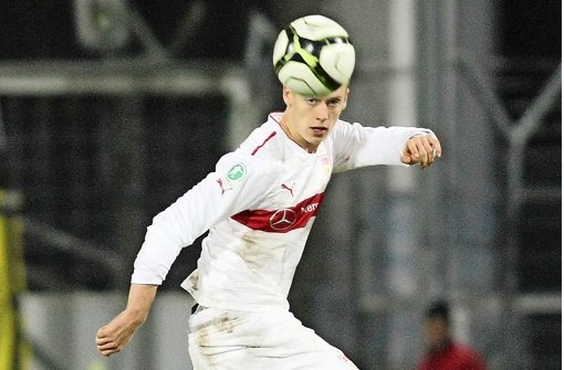 VfB-Talent Timo Baumgartl hat die Zukunft im Blick. Foto: Pressefoto Baumann