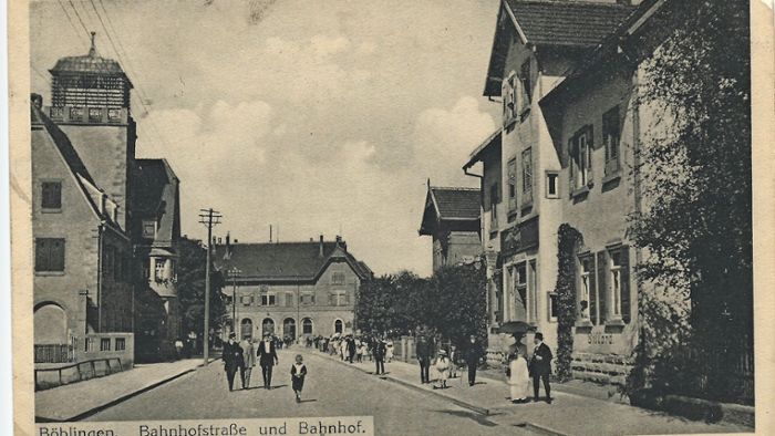Die Bahnhofstraße wurde zum Boulevard des Führers