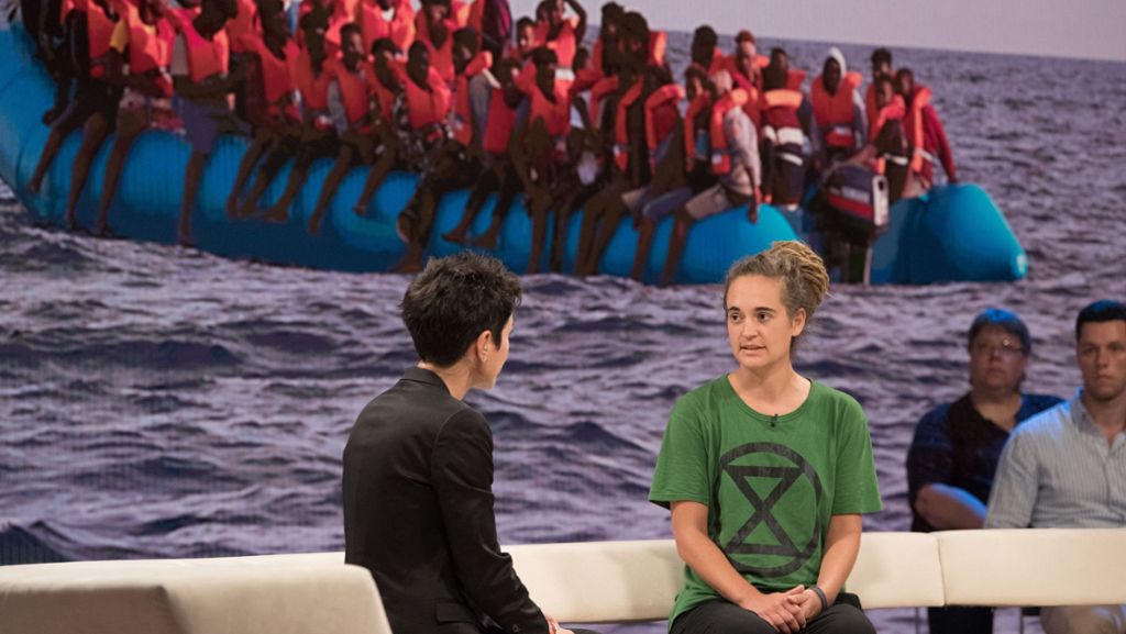 Carola Rackete bei Talkshow „Dunja Hayali“: Kapitänin  würde wieder mit Schiff Flüchtlinge retten