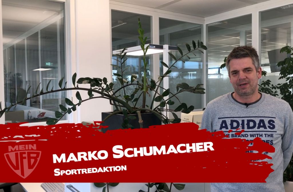 Sportredakteur Marko Schumacher analysiert den 3:0-Erfolg des VfB Stuttgart. Foto: StZN