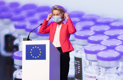 EU-Kommissionspräsidentin Ursula von der Leyen Foto: imago images/Belga