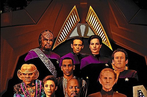 Die Crew der Raumstation Deep Space Nine, einer der Serien, die im Star-Trek-Universum spielen. Foto: Archiv
