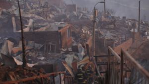 Großbrand zerstört Wohnungen in chilenischer Hafenstadt