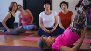 Die 100-jährige Tao Porchon-Lynch ist die älteste Yoga-Lehrerin der Welt. Foto: AFP