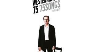 Das Cover von Westernhagen 75: Rock-Röhre Marius mit seinem Debütalbum Das erste Mal in der Hand. Foto: olafheinestudio/warnermusic