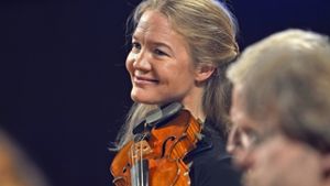 Susanne von Gutzeit, die erste Geige im Stuttgarter Kammerorchester Foto: Rainer Pfisterer