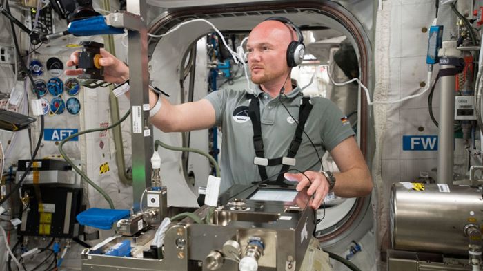 Schüler funken mit Alexander Gerst auf der ISS
