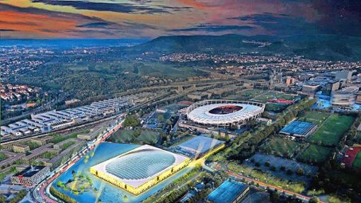Die Neue Arena 3.0 soll Stuttgarts Ruf als Veranstaltungsstadt verteidigen. Foto: OSA/ASP