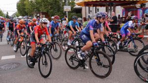 Der Women’s Cycling Grand Prix endet in Stuttgart. Foto: IMAGO/Pressefoto Baumann/IMAGO/Julia Rahn