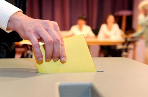 Am 25. November wird in Steinenbronn erneut gewählt. Foto: dpa/Bernd Weissbrod
