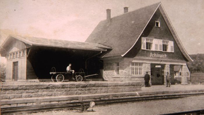 Vor 100 Jahren fuhr der Zug zum ersten Mal nach Schönaich