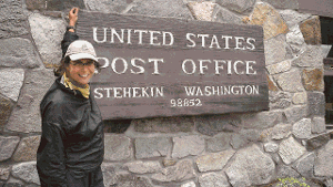 Als letztes Postamt auf dem Pacific Crest Trail erreichte Christine Thürmer Stehekin.  Foto: Thürmer/Malik-Verlag