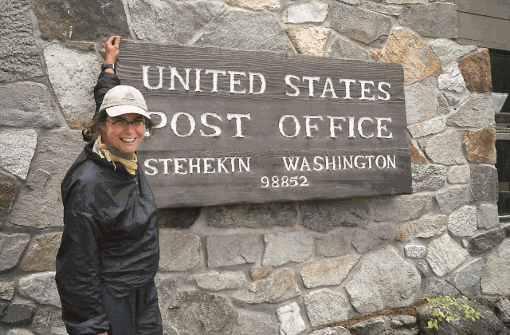Als letztes Postamt auf dem Pacific Crest Trail erreichte Christine Thürmer Stehekin.  Foto: Thürmer/Malik-Verlag