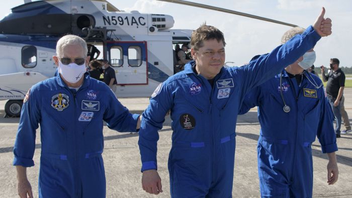 „Thank you for flying with SpaceX“